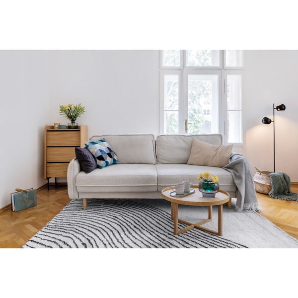 Schwarzer/beiger Teppich 120 × 180 cm Coastalina - Universal-image-3