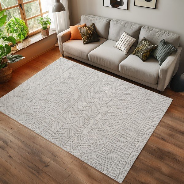 Cremefarbener Teppich 200 × 290 cm Helix 2202 - Ayyildiz Carpets-image-1