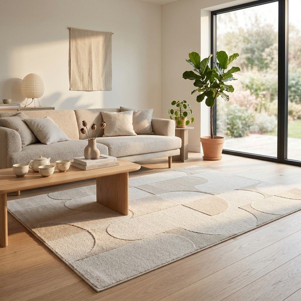 Beige Teppich 200x290 cm Luna – ESTE-image-4