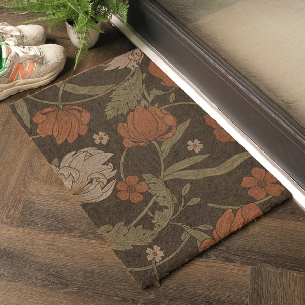 Fußmatte aus Kokosfasern, 40 x 60 cm William Morris Rose - Artsy Doormats-image-1