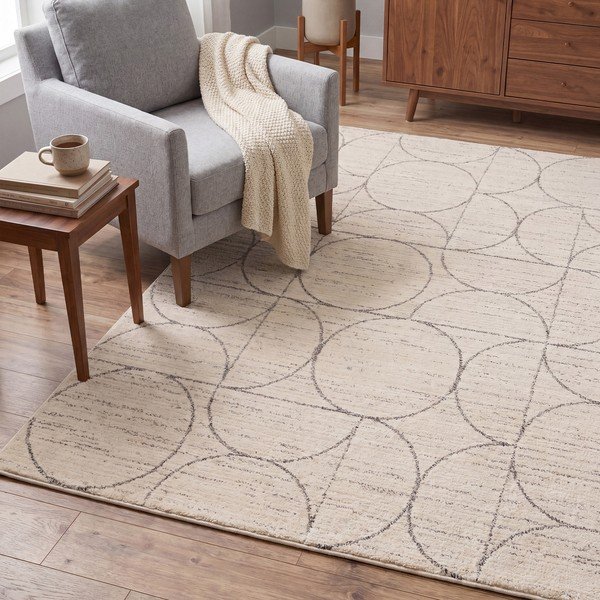 Cremefarbener Teppich 120 × 160 cm Oslo - Asiatic Carpets-image-1