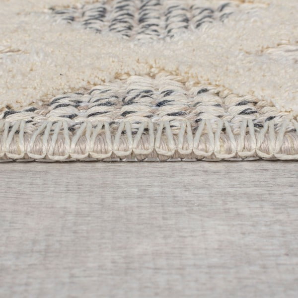 Grau-beiger, waschbarer Teppich, 116 × 170 cm Everette - Flair Rugs-image-4