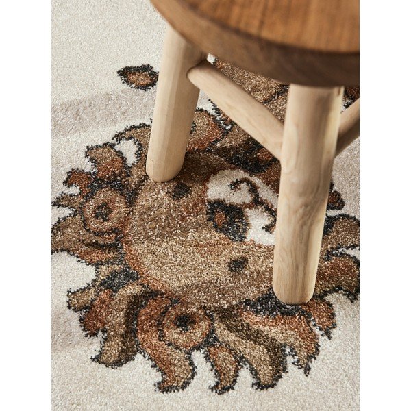 Cremefarbener Kinderteppich, Ø 160 cm Roar like a Lion - Villeroy&Boch-image-3