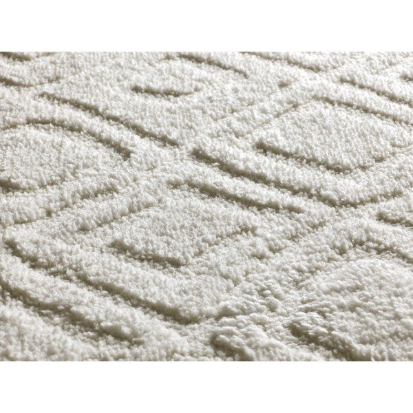 Weißer Teppich 64 × 120 cm Juno - Universal-image-2