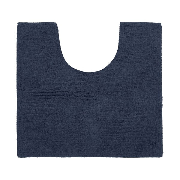 Dunkelblaue Badezimmermatte, 50 x 45 cm Riva - Tiseco Home Studio