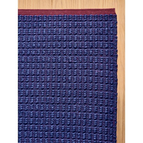 Blauer handgewebter Teppich 200x290 cm Kai – MADE-image-3