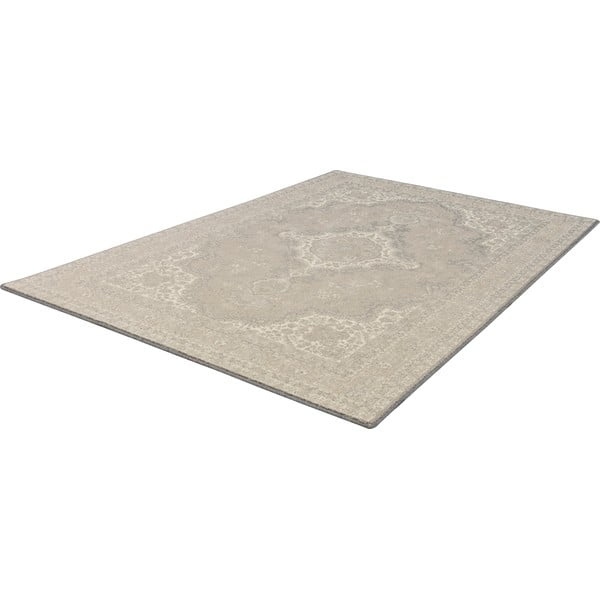 Beiger Wollteppich 133 × 180 cm William - Agnella-image-4