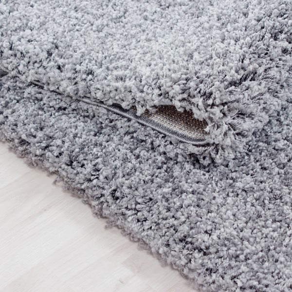 Hellgrauer runder Teppich, Ø 160 cm Life - Ayyildiz Carpets-image-1
