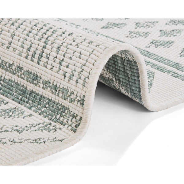 Grüner/beige Teppich für Innen- und Außenbereiche 80x350 cm Biri – Hanse Home-image-3