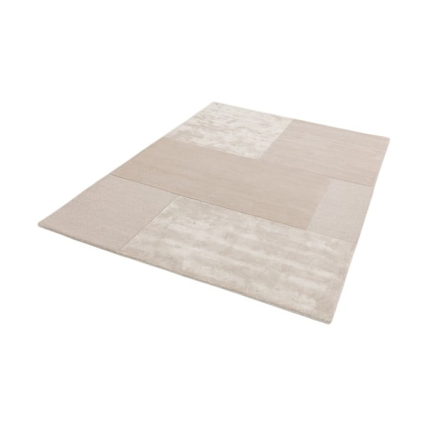 Hellbrauner, handgewebter Teppich mit Wollanteil, 200 × 290 cm Tate Tonal Textures - Asiatic Carpets-image-2