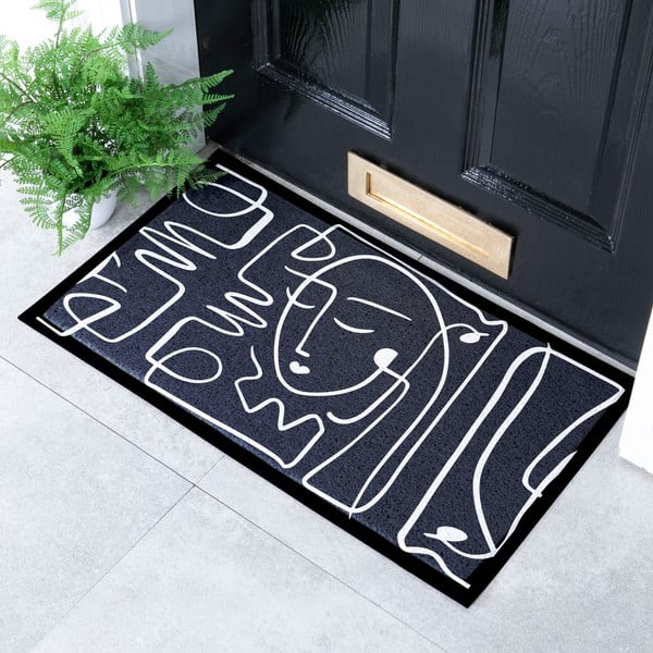 Fußmatte 40 × 70 cm Abstract Face - Artsy Doormats-image-1