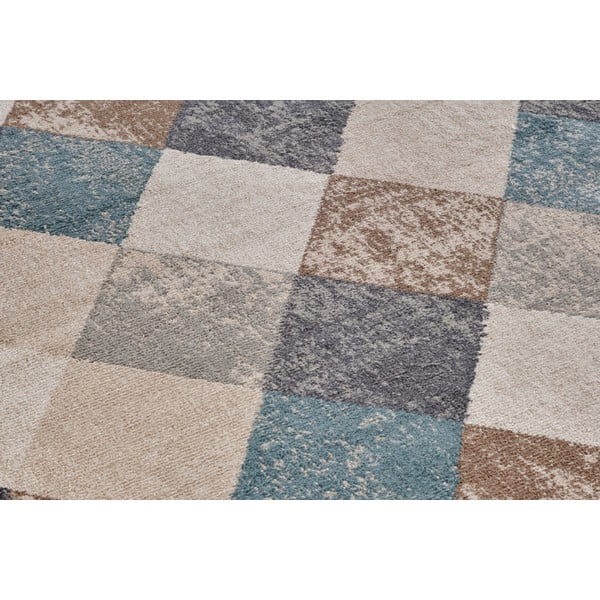 Blau-beiger Teppich, 240 × 340 cm Terrain - Hanse Home-image-2