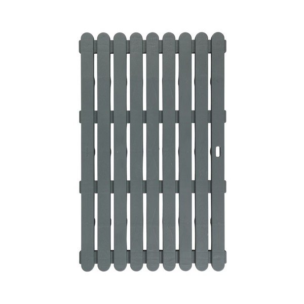 Dunkelgraue Badematte 80x50 cm – Wenko