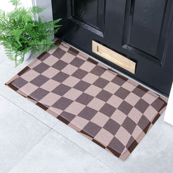 PVC-Fußmatte 40 x 70 cm Checkerboard - Artsy Doormats-image-1