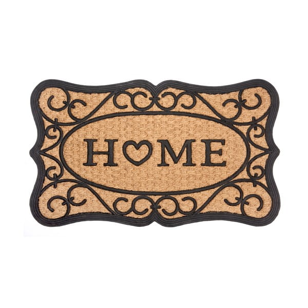 Fußmatte 75 × 45 cm Heart Home Ornament - Hanse Home