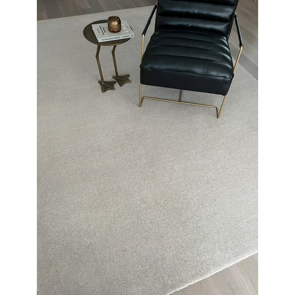 Cremefarbener Wollteppich, 160 x 240 cm Calisia M Smooth - Agnella-image-1