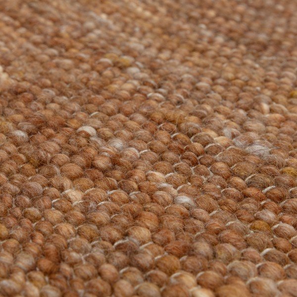 Doppelseitiger/handgewebter Teppich mit Wollanteil in Terrakotta-Farbe, 160 x 230 cm Birkdale Rust - Asiatic Carpets-image-3