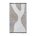 Weiß-beiger, waschbarer Baumwollteppich, 50 x 80 cm Figura - Mette Ditmer Denmark