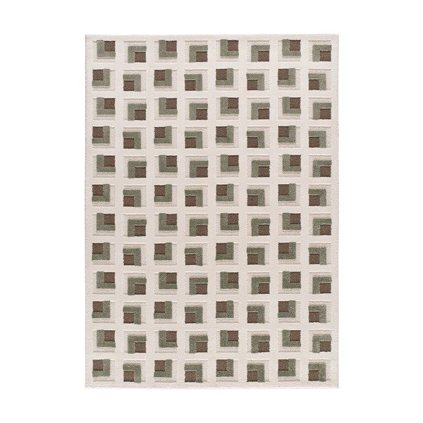 Brauner/beiger Teppich 200 × 290 cm Candela - Universal