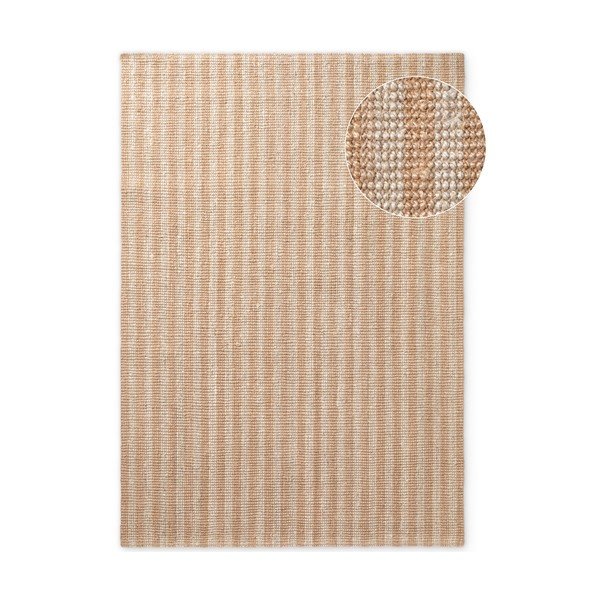 Beiger, handgewebter Jute-Teppich, 160 × 230 cm Harvest Amber - Elle Decoration