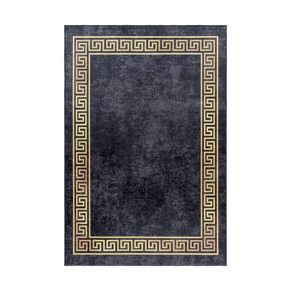 Anthrazitfarbener, waschbarer Teppich, 160 × 230 cm Fiesta - Ayyildiz Carpets
