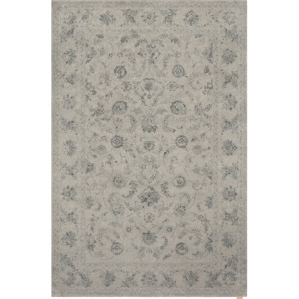 Beiger Wollteppich 200 × 300 cm Calisia Vintage Flora - Agnella