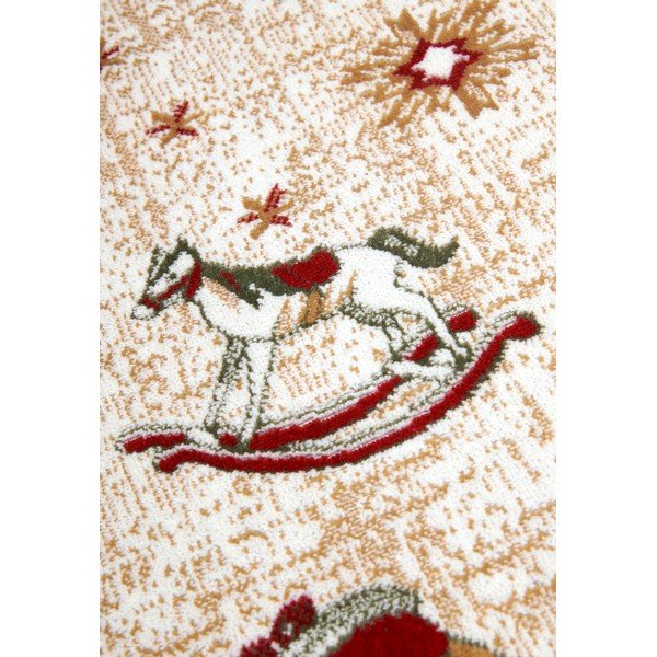 Roter Teppich mit Weihnachtsmotiv, mit Baumwollanteil, 50 x 80 cm Toy's Delight Red Christmas - Villeroy&Boch-image-2