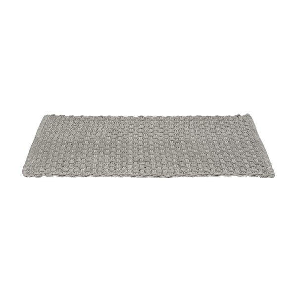 Graue Textil-Badezimmermatte, 50 x 80 cm Ecoli - Wenko-image-3