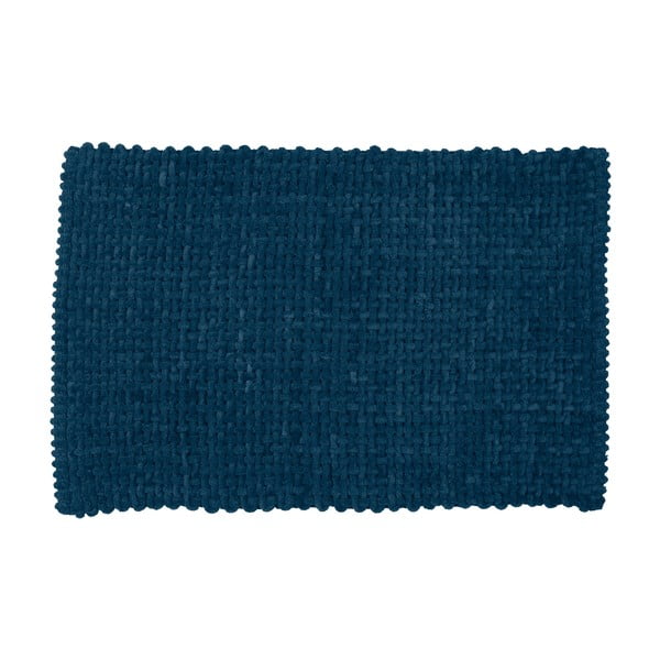 Dunkelblaue Textil-Badezimmermatte, 50 x 80 cm Covelo - Wenko