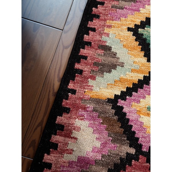 Doppelseitiger/handgewebter Wollteppich, 120 × 170 cm Kamal Zara - Hanse Home-image-4