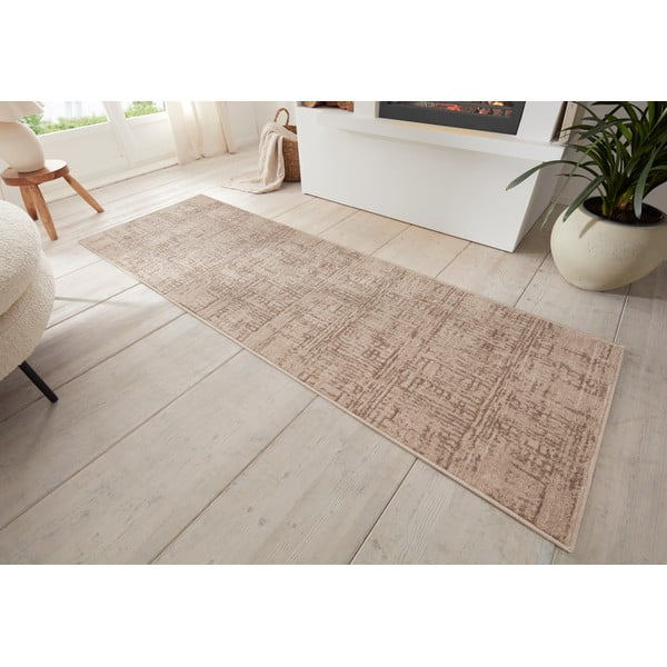 Braun-beige Teppich 80 × 200 cm Terrain - Hanse Home-image-1