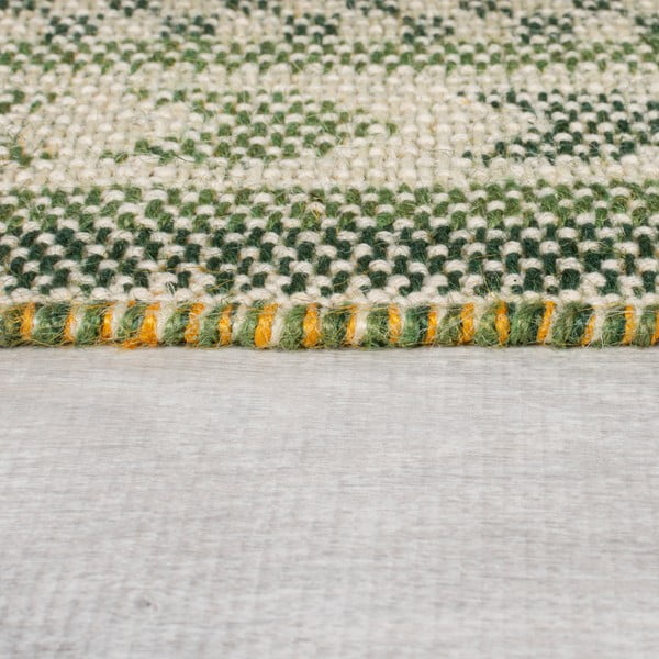 Grüner Teppich mit Juteanteil, 160 × 230 cm Mara Jute Border - Flair Rugs-image-4