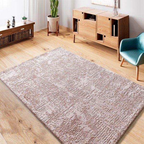 Beiger Teppich 115 × 170 cm Oris - Universal-image-4