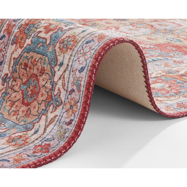 Orangefarbene Laufmatte 80 × 200 cm Sylla - Hanse Home-image-4