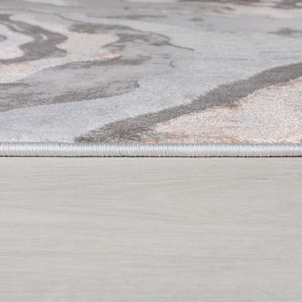 Grau-beiger Teppich, 80 × 150 cm Marbled - Flair Rugs-image-2
