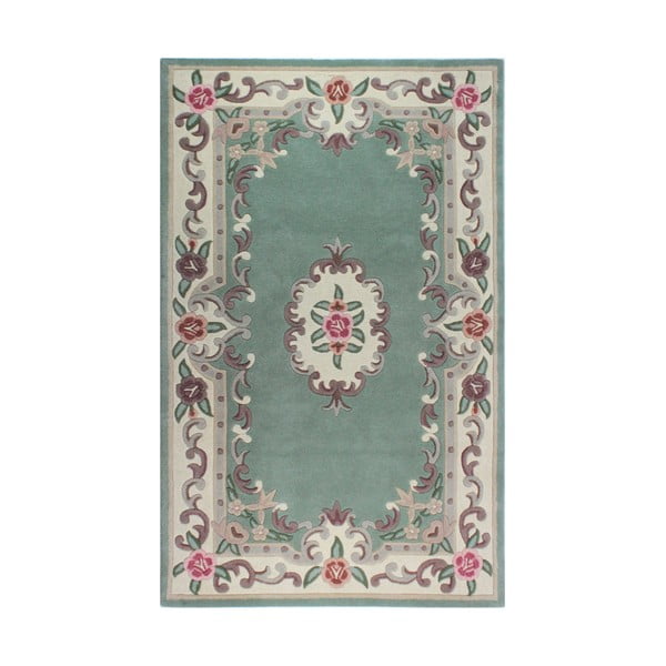 Grüner Wollteppich 150 × 240 cm Aubusson - Flair Rugs