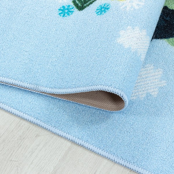 Hellblauer Kinderteppich 80 × 120 cm Play - Ayyildiz Carpets-image-3