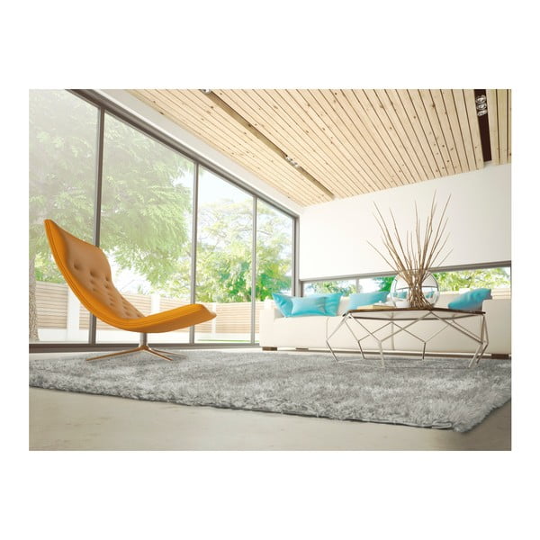 Hellgrauer Teppich 200x290 cm Aloe Liso – Universal-image-1
