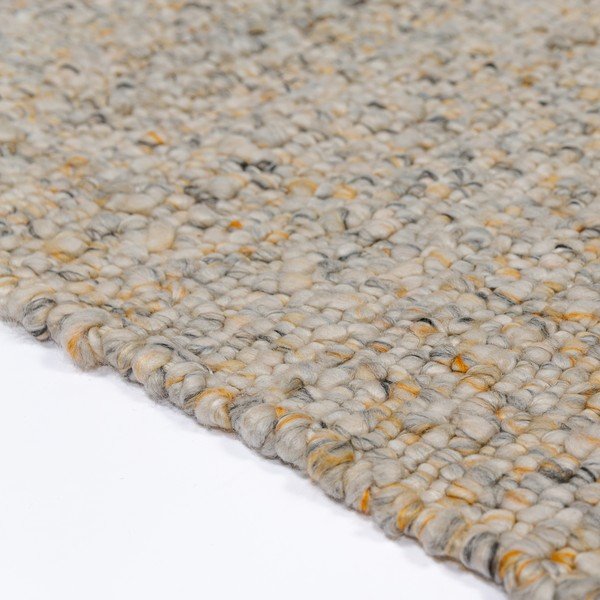 Gelb/hellgrauer, handgewebter Teppich, 160 × 230 cm Finley - Flair Rugs-image-3