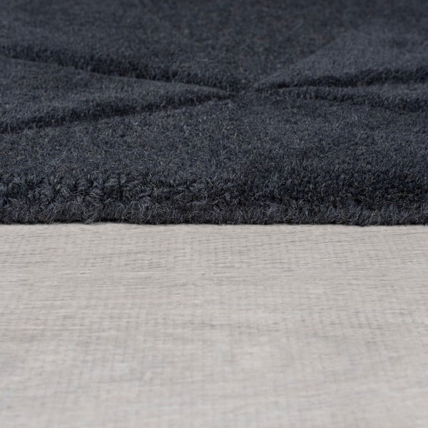 Grauer Wollteppich, 160 × 230 cm Shard - Flair Rugs-image-4