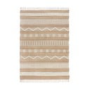 Weißer/naturfarbener, handgewebter Teppich mit Juteanteil, 120 × 170 cm Medina - Flair Rugs