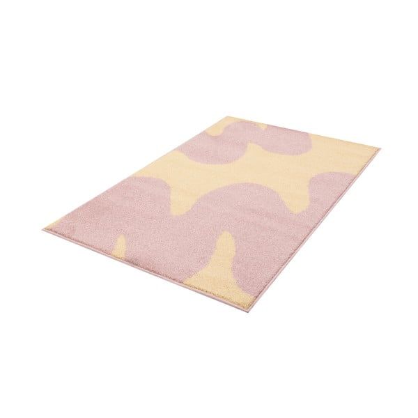 Gelb-rosa Kinderteppich, 160 × 230 cm Hugsy Vanilla - FD-image-4