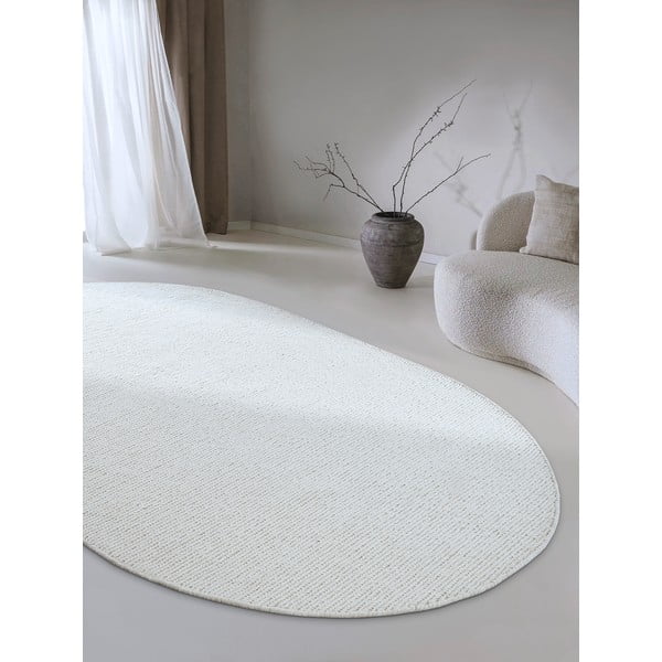 Weißer handgewebter Teppich 160x230 cm Francois – Villeroy&Boch-image-1