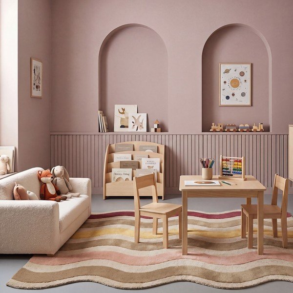 Handgewebter Wollteppich, 140 × 200 cm Cascade Wool - Flair Rugs-image-2