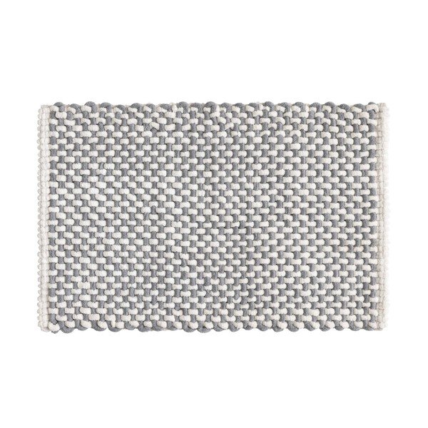 Grau-beige Badezimmervorleger, 50 × 80 cm Rafael - douceur d'intérieur