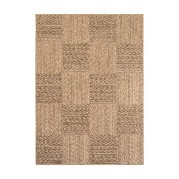 Braune Lauffläche für den Innen- und Außenbereich, 80 × 250 cm Timber 1405 - Ayyildiz Carpets