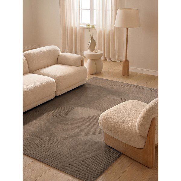 Brauner Wollteppich, 120 × 170 cm Kensington Victoria - Ted Baker-image-1