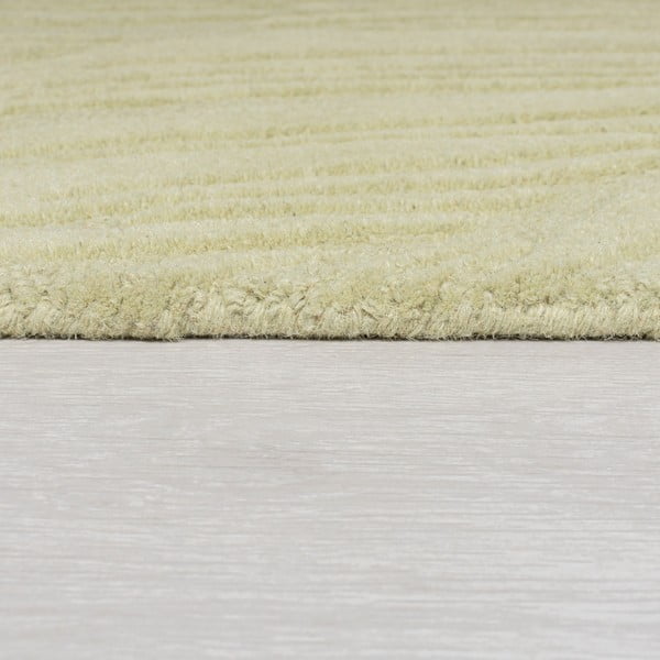Grüner Wollteppich, Läufer, 60 × 230 cm Lino Leaf - Flair Rugs-image-4