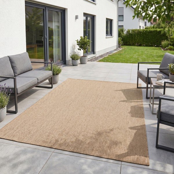 Beiger Teppich für den Innen- und Außenbereich, 120 × 170 cm Mira 1450 - Ayyildiz Carpets-image-1