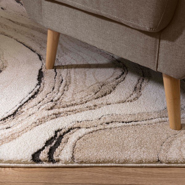 Beiger Teppich 80 × 150 cm Mirage Quartz - Asiatic Carpets-image-2